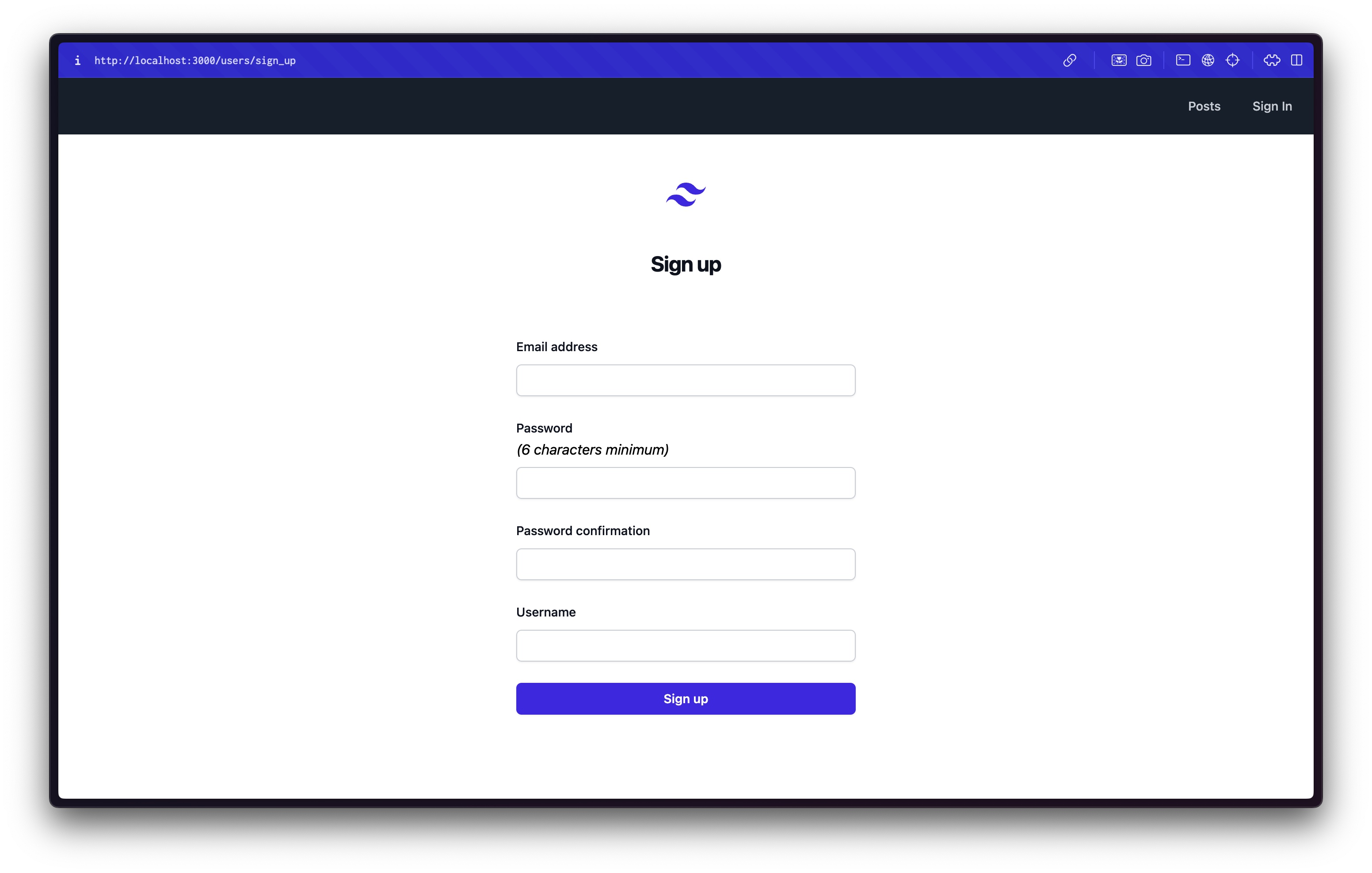 Add username field to Registration page